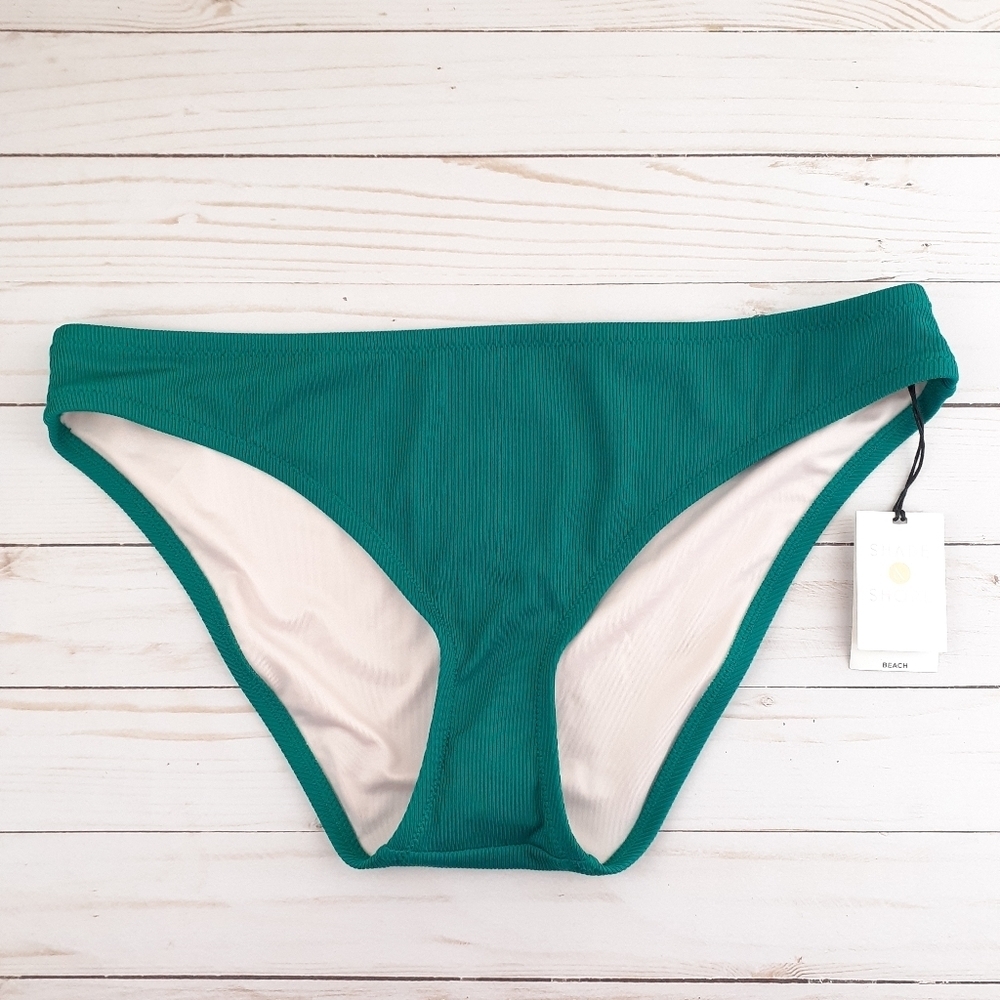 Shade & Shore Swim Suit Botton L Hipster Green 84A